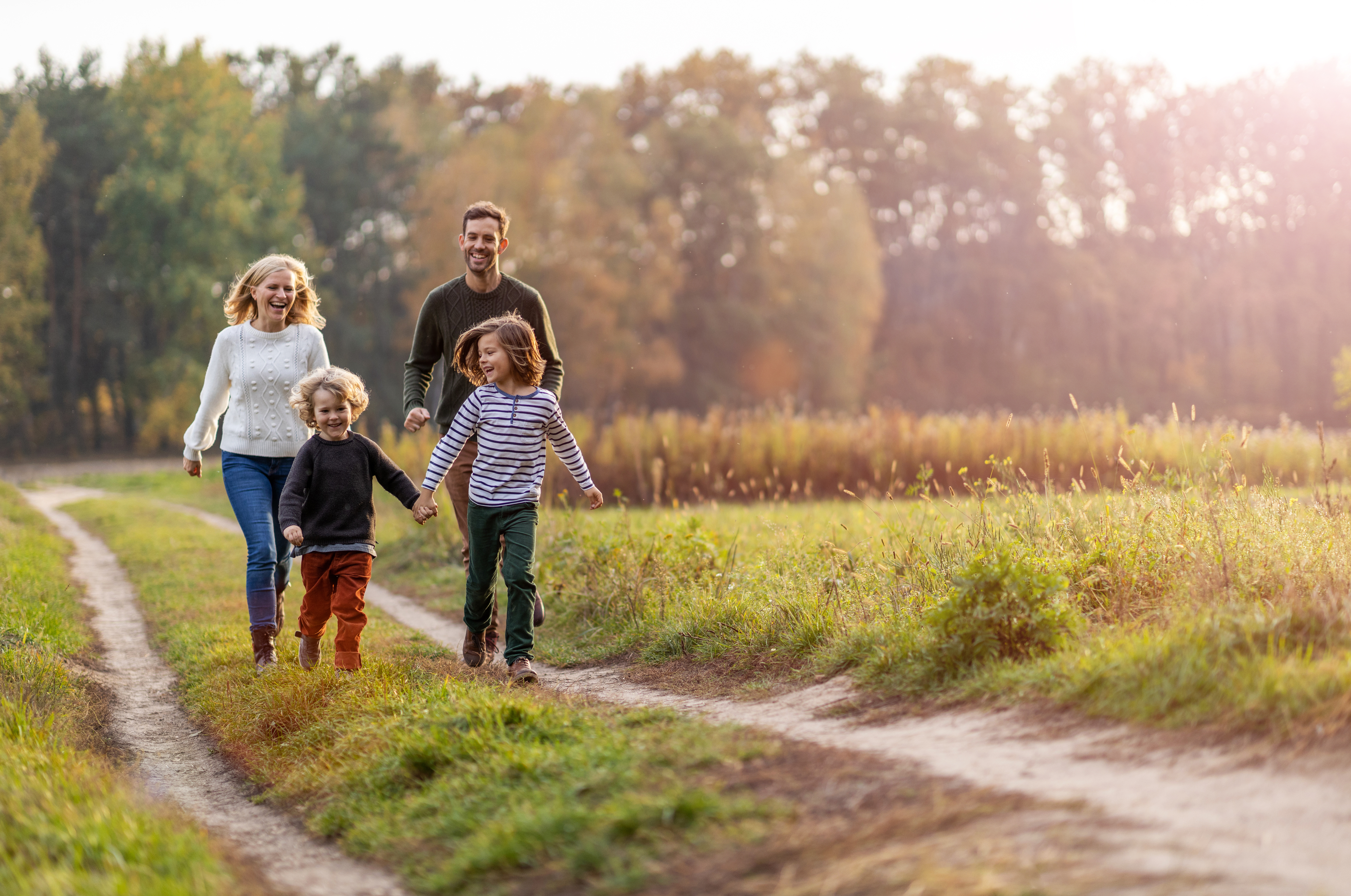 Family Walking